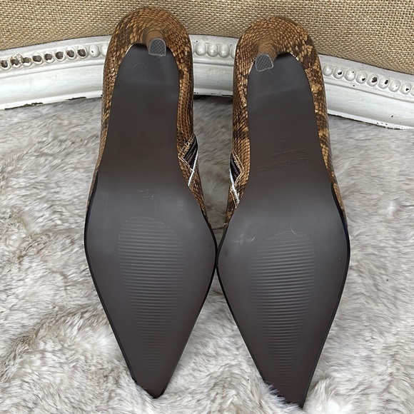 Colin Stuart for Victoria Secret•Bronze Faux Snakeskin Booties - Picture 5 of 7